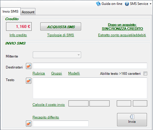 Wess.Net SMS console